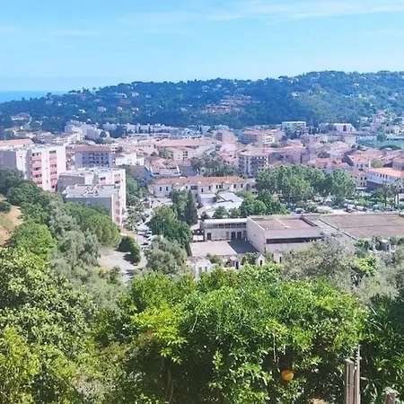 Apartment Chez Linat - En Rez De Jardin Au Calme Avec Vue Vallauris